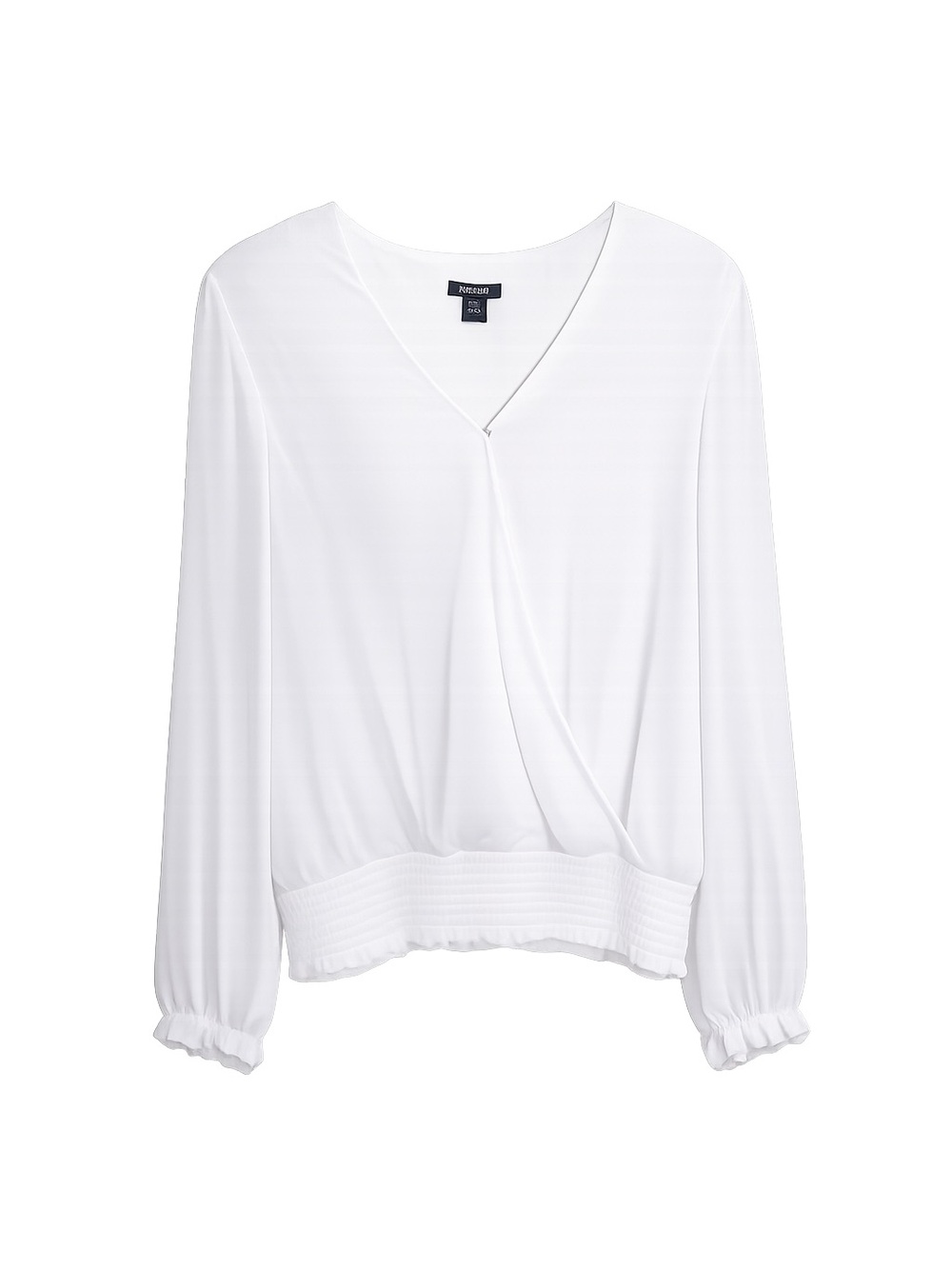 Halogen LS WRAP TOP W SMOCKING SL @ Nordstrom